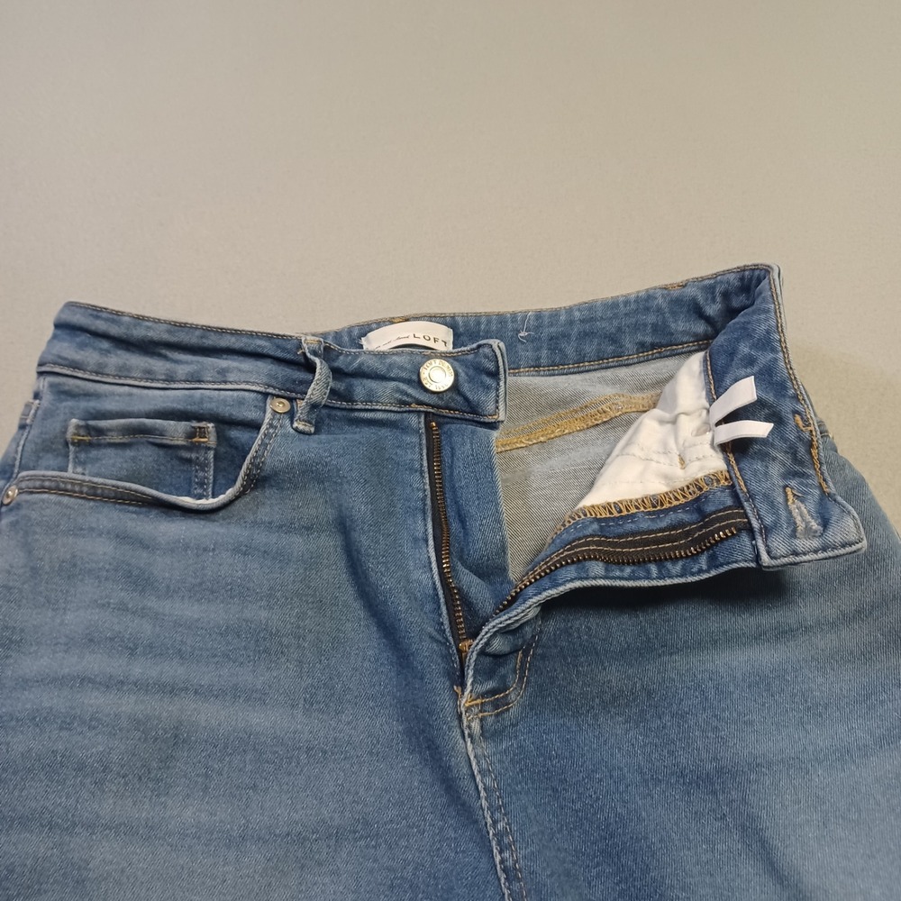 Loft Curvy Sculpt Jegging Jeans Womens 28/6 Medium Wash High Rise Skinny 573215‎ - Picture 10 of 12
